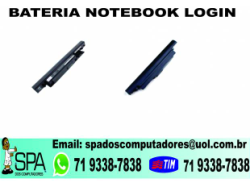 Bateria de Notebook Login Modelo Novo