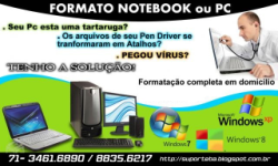 71-3461.6890 Formatação de Notebook Salvador-ba