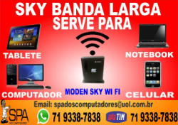 Internet Banda Larga com WiFi em Buri Satuba Camaçari BA
