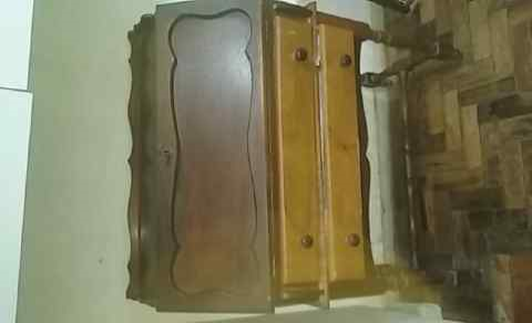 Escrivaninha antiga de jacarandá