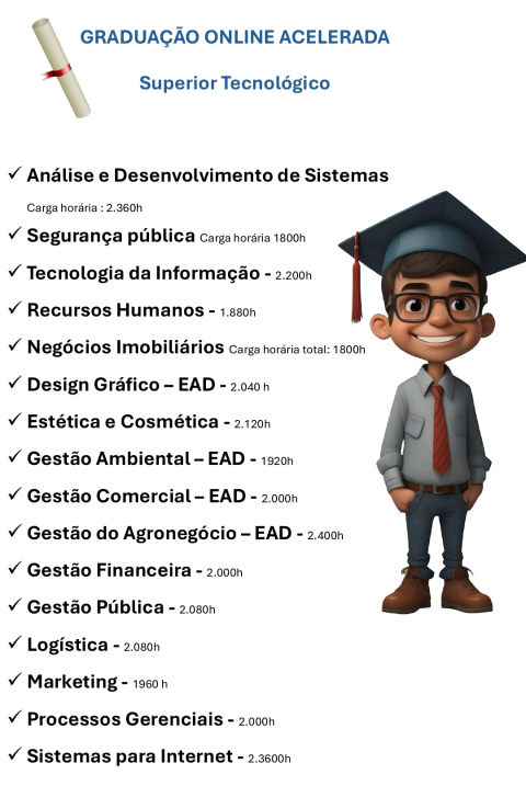 Faculdade EAD acelerada